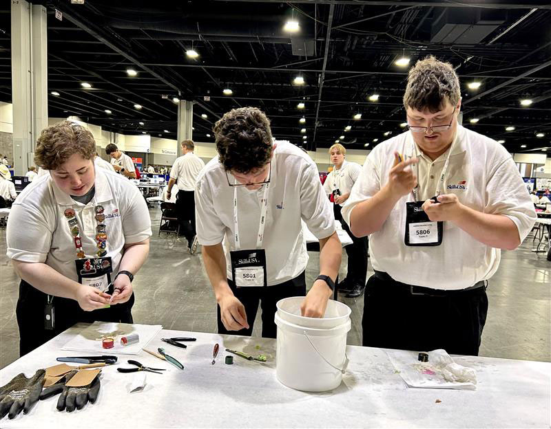 This year, teams from one middle school, 35 high schools, and 12 post-secondary schools totaling 97 students from 36 states competed to win.